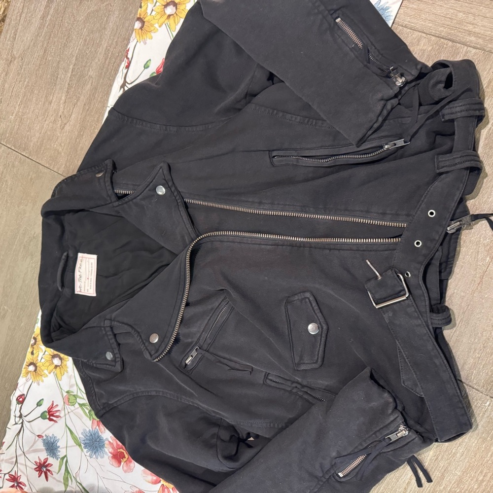 Free people biker style jacket